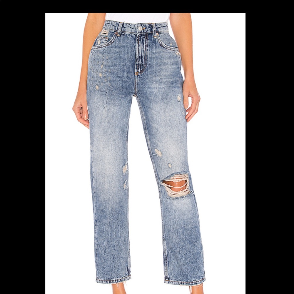 Free People Straight Leg denim NEVER WORN